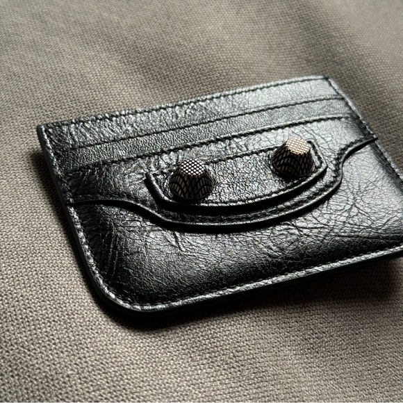 BALENCIAGA Le Cagole Leather Card Holder NWT - Picture 6 of 6
